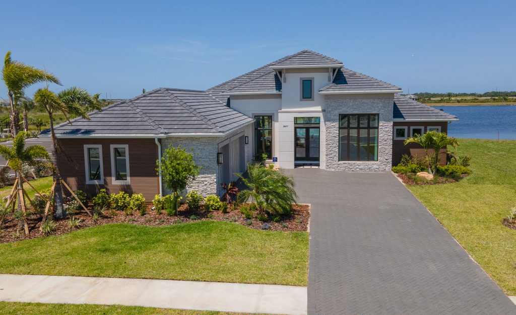 ICI Homes Wins Seven Silver Awards at the 2026 Aurora Awards - egret v front exterior 13489